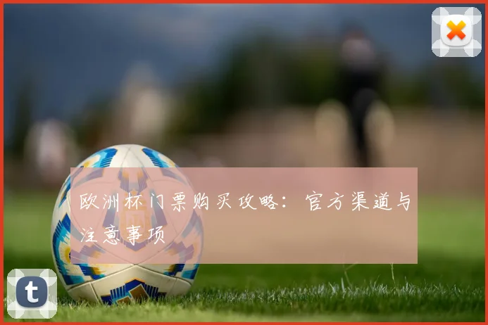 欧洲杯门票购买攻略：官方渠道与注意事项
